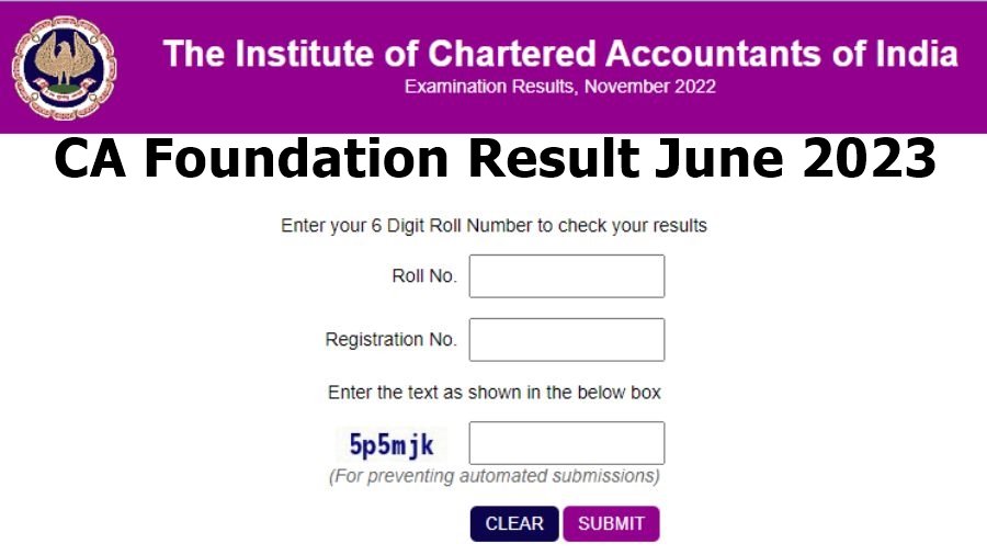 CA Foundation Result June 202324 Link Out, Download Scorecard icai.nic.in Sarkari Result