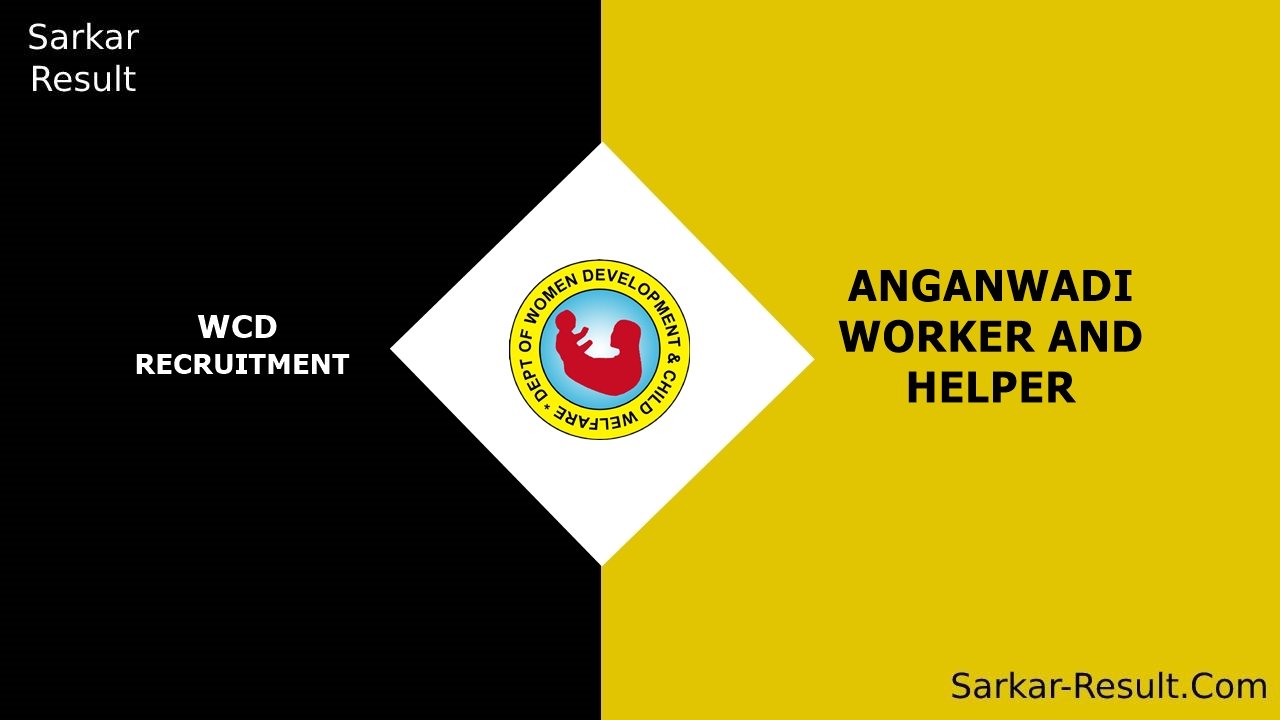 WCD AP RECRUITMENT