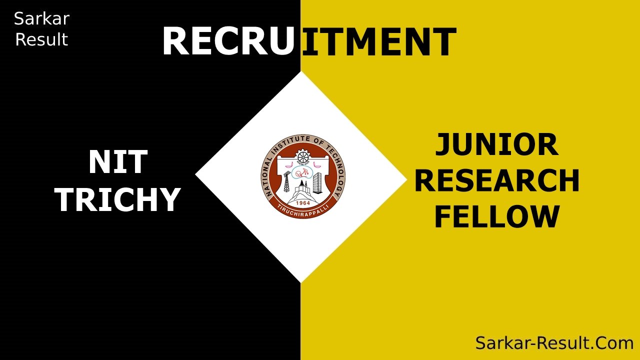 NIT TRICHY RECRUITMENT