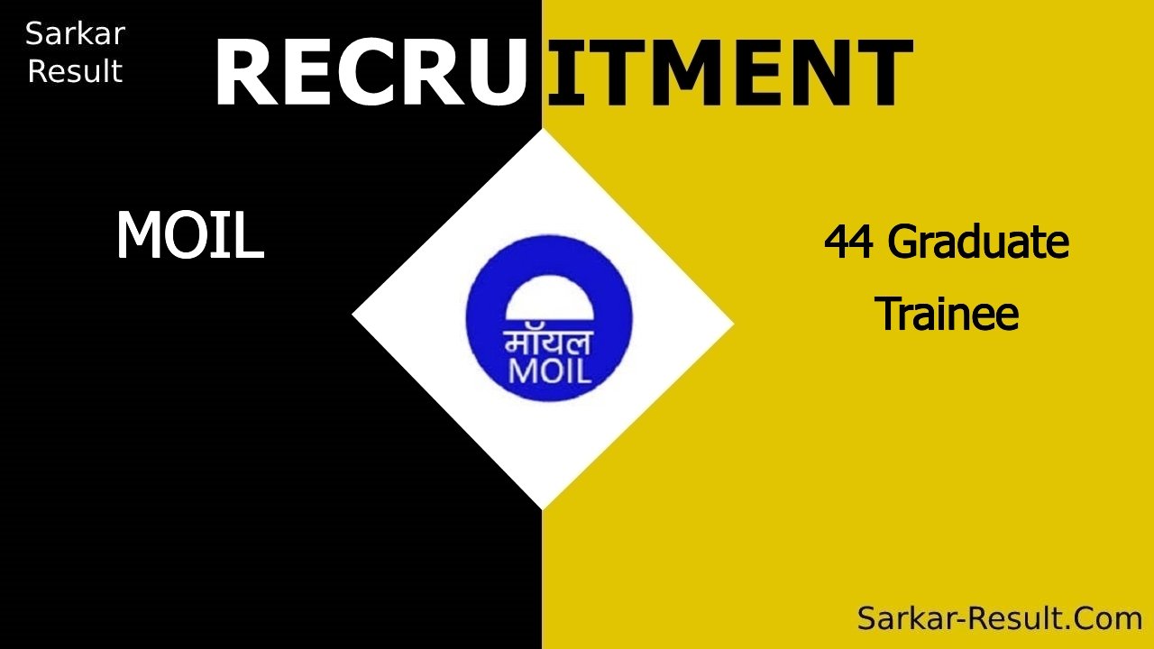 moil recruitment 2024 apply online for 44 graduate trainee out