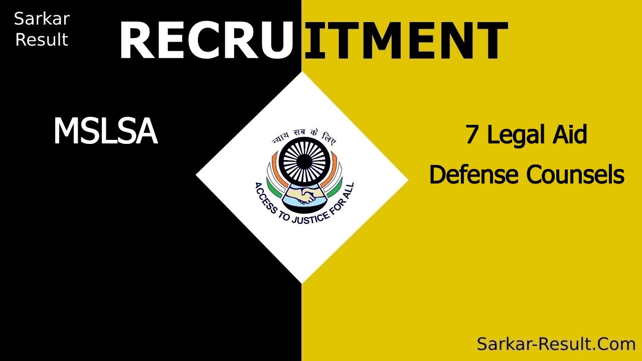 mslsa recruitment 2024 apply offline for 7 legal aid defense counsels out